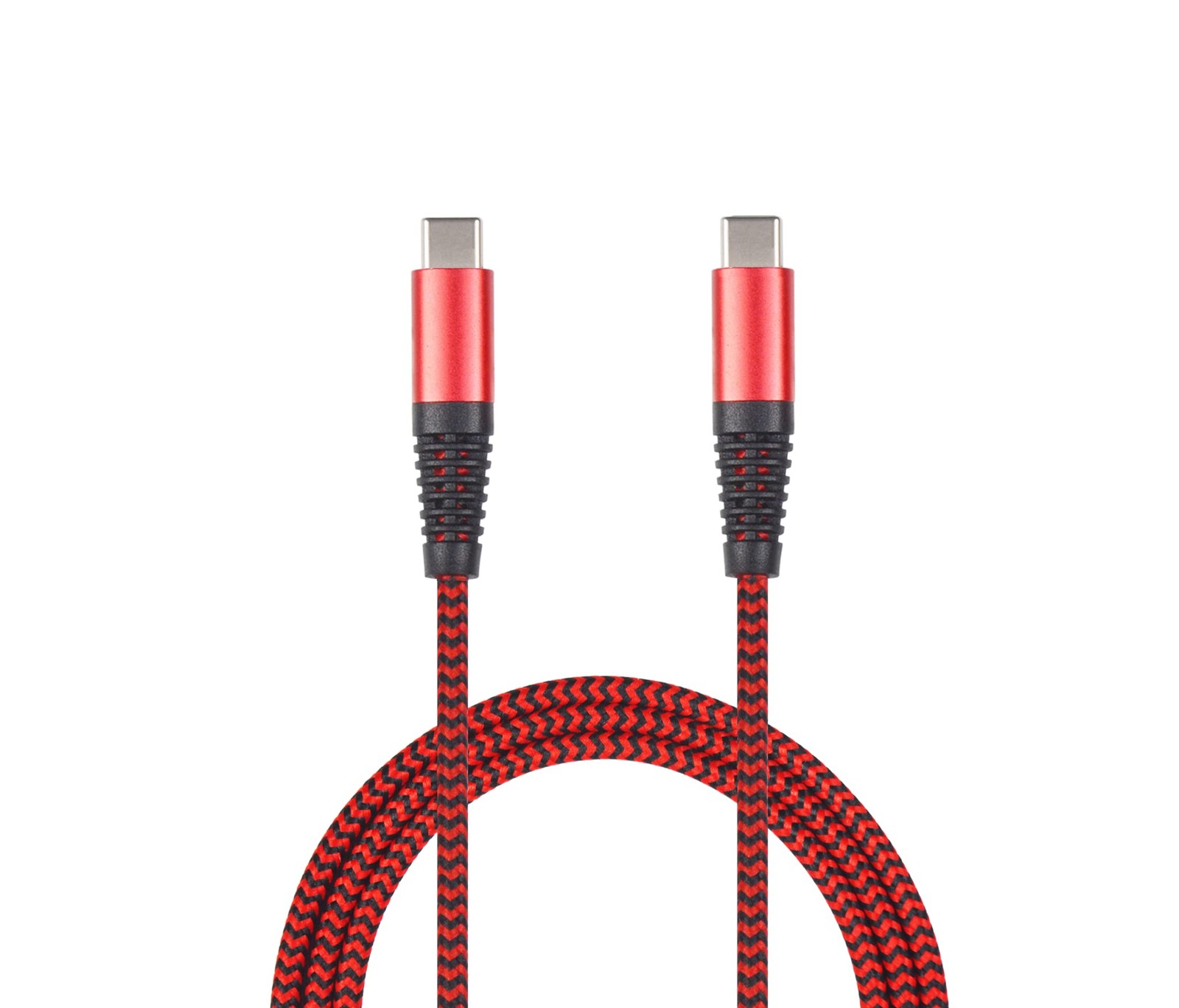 2GO USB LadekabelDatenkabel USB Type-C auf USB Type-C 100cm rot 4090₽