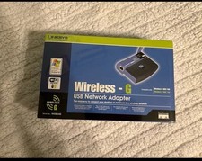 Linksys WUSB54G Wireless-G USB Network Adapter NEW Free Shipping 