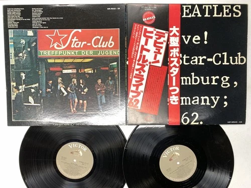 The Beatles Live At The Star-Club...1962 Japan LP OBI [95806ER]
