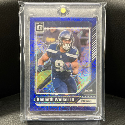 Seahawks Kenneth Walker III #178 Panini Optic Mojo Parallel 1/5
