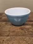 Pyrex Blue #401 Mixing Bowl with scratches