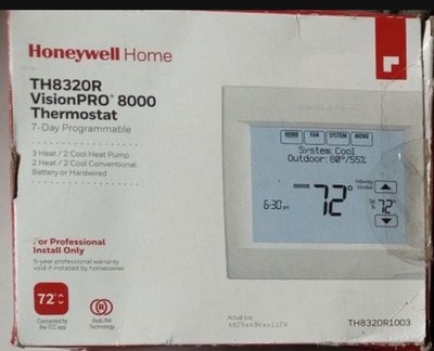 SEALED UNUSED Honeywell TH8320R1003/U Touchscreen Programmable Thermostat NEW