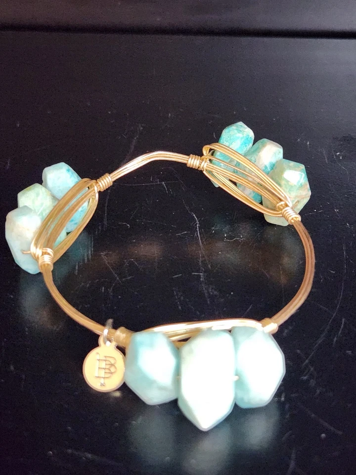 BB Дакота (Steve Madden Company) провода браслет браслет с синий апатит камни - Изображение 2 из 4