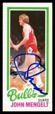 John Mengelt Autographed 1980-81 Topps Card #48 Chicago Bulls
