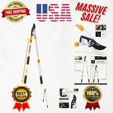 Adjustable Heavy-Duty Lopper with Ratcheting Mechanism for All Garden Needs