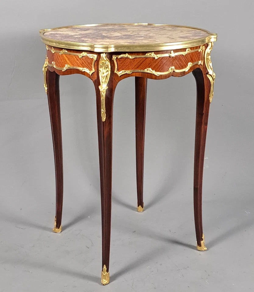 Guéridon de style Louis XV - Photo 2/4