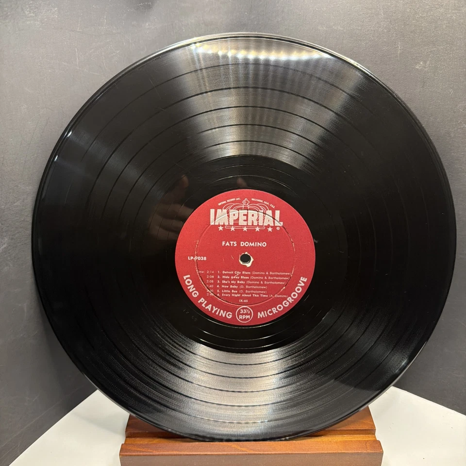 Fats Domino – Here Stands Fats Domino - Imperial LP 9038 - MONO - VG - Image 3 of 4
