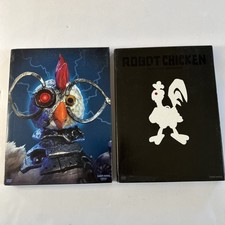 Robot Chicken Season 1 & Season 2 Uncensored Boxed Sets DVD Adult Swim Pre-Owned