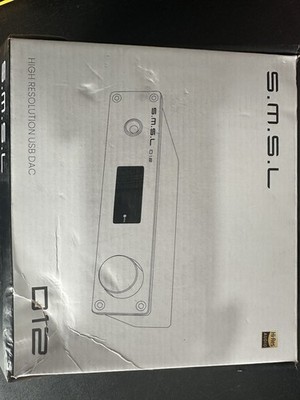 SMSL D12 768KHz 32Bit Bluetooth DAC USB DAC Audio Decoder 
