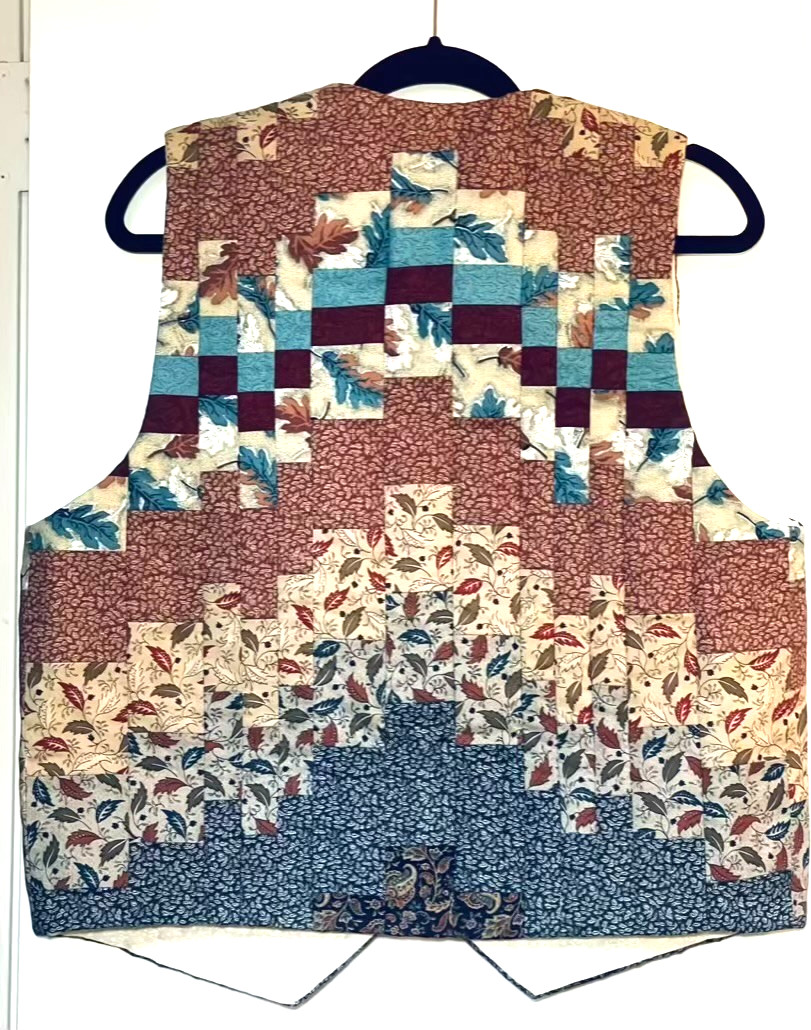 Handmade Patchwork Vest Quilt Cottagecore Fashion… - image 7