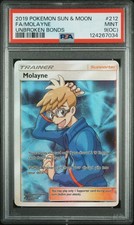 2019 POKEMON SUN & MOON UNBROKEN BONDS #212 FULL ART/MOLAYNE PSA 9 OC on eBay