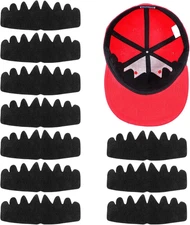 10 PCS Black Baseball Cap Inserts Flexible Washable Hat Shaper Inserts Sun Hat