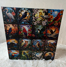 Birds Art Colorful Bird Collage 1000 Piece Jigsaw Puzzle Z-503 70x50cm