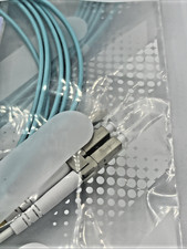 LC to LC Multimode Duplex OM3 Fiber Optic Patch Cable 1M OM3LCDX LOT OF 5 CABLES