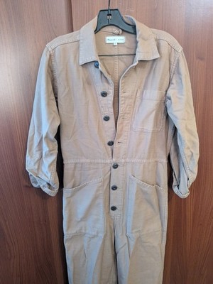 Womens Madewell X As ever coveralls Jumpsuit brown XS
