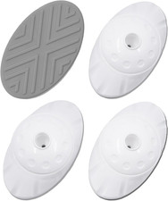 4 Pack Baby Gate Wall Cups for Pressure Mounted No-Drill Stair Safety Gate,...