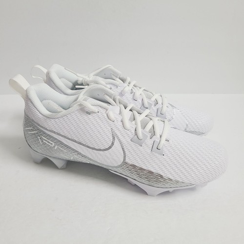 Nike Vapor Edge Speed 360 2 Football Cleats DA5455-102 Size 10 White Silver - Picture 3 of 7