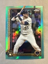 2025 Topps Chrome Update Series - Danny Jansen #USC122 Aqua Refractor /199
