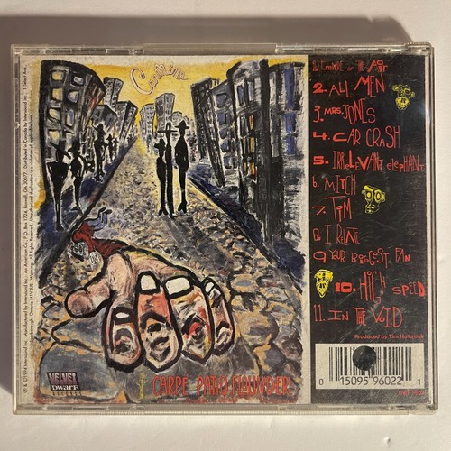 Carmine – Carpé Patio Flounder CD, Album 1994 Velvet Dwarf Records – DWF 9602 - Imagen 2 de 3