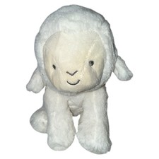 Carters Child of Mine Plush Stuffed White Lamb Rattle Crinkle Legs 62266 Sheep