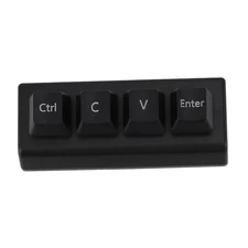 4 Keys Programmable Keypad Red  Ctrl C V Enter  Mechanical Keyboard Support1305