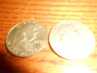 2 Franklin Silver Half Dollars Both are 1963D
