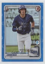 2020 Bowman 1st Edition Blue Foil 32/150 Ruben Cardenas #BFE-23 0ok6