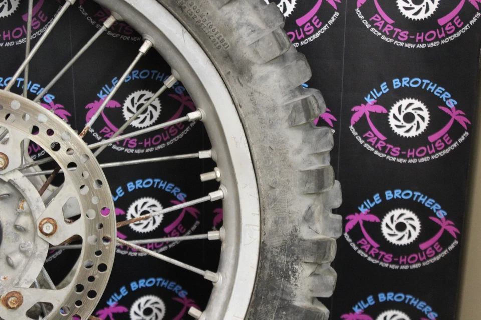 Yamaha 03-08 YZ450F 99-22 2006 YZ250 YZ125 OEM llanta trasera rueda buje radios  Foto 4 de 4