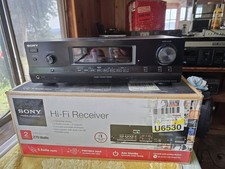 Sony Model STR-DH130 /2 Channel 100 Watt Am/Fm Stereo Receiver with Original Box