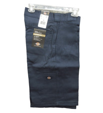 Dickies Men Work Shorts Size 30 Navy Twill Work Loose Fit 13" Multi Pockets New