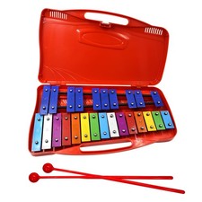 Soulmate Xylophone, 25 Notes Xylophone Instrument for kids, Musical Toy Red