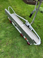 Scooter/motorbike carrier for motorhome