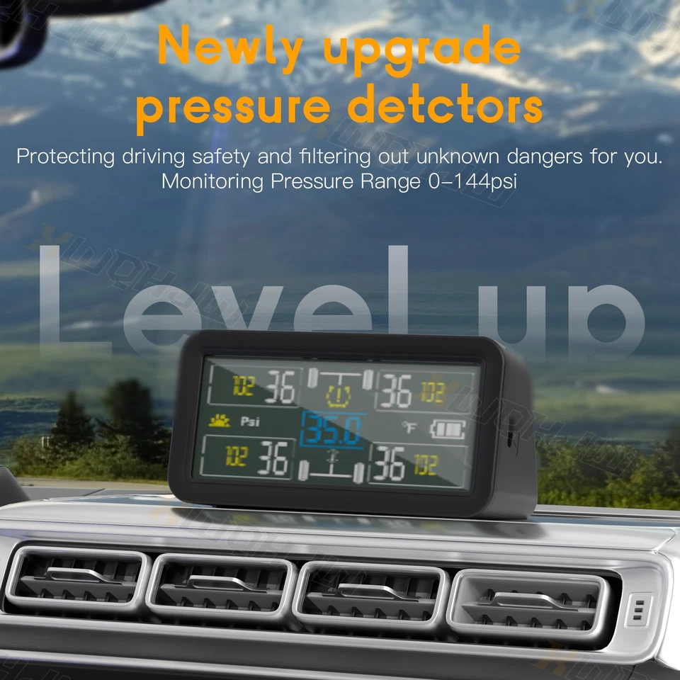 Sensor de monitoreo de presión de neumáticos para Toyota Camry 2002-2006 + 4 sensores externos Foto 3 de 4