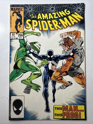 The Amazing Spider-Man #266 FN/VF 7.0 (1985) Marvel Comics MCU Toad Frog Man