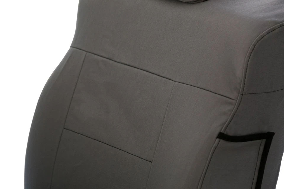 For Pontiac Bonneville 92-99 Saddleman Canvas 2nd Row Gray Custom Seat Covers - Изображение 3 из 4