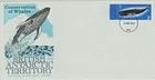 British Antarctic Territory: 1977 Conservation of Whales, Sperm Whale FDC