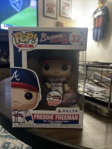 Funko Pop! Collectible Figurine Freddie Freeman #32, Atlanta Braves Delta