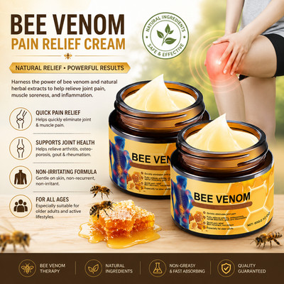 Bee venom joint cream, 2 pieces, bee venom ointment , Bee Venom Joint Relief Gel