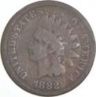 1882 Indian Head Cent AC Average Circ *6805
