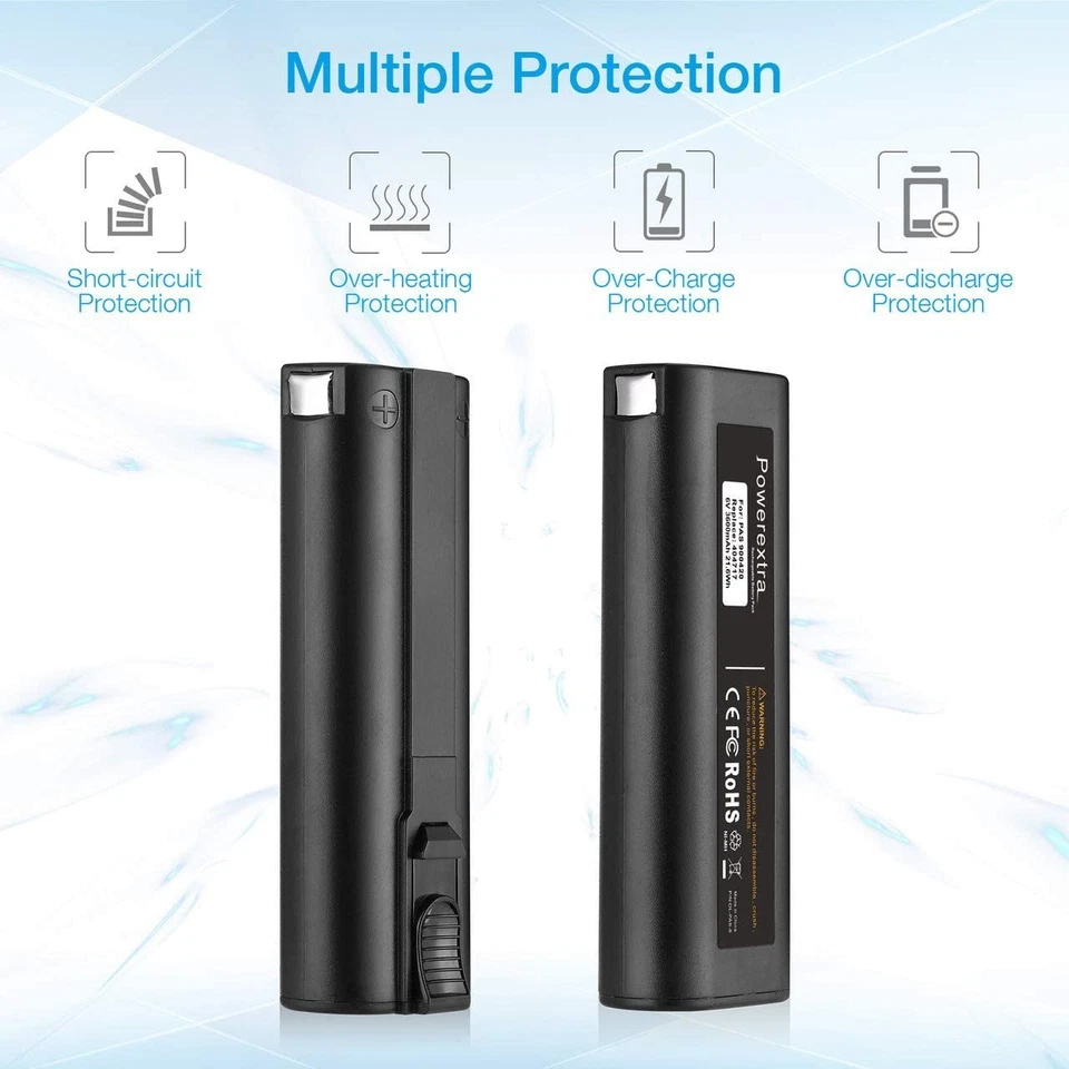 2PACK 6V Nail Gun Battery For Paslode 404717 IM350 IM50 IM65 IM250 900400 NEW - Image 2 of 4