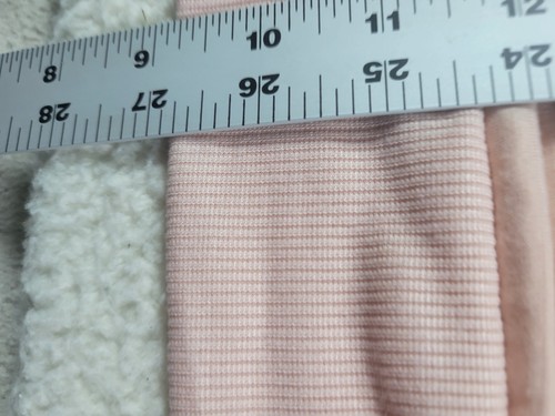 The Sweatshirt Project Ribbed Full Zip Sweatshirt Flesh Color Size Large - Picture 6 of 7