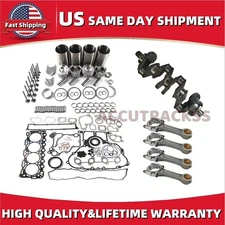 Overhaul Rebuild Kit+Connecting Rod+Crankshaft for Caterpillar C3.3 C3.3B Engine