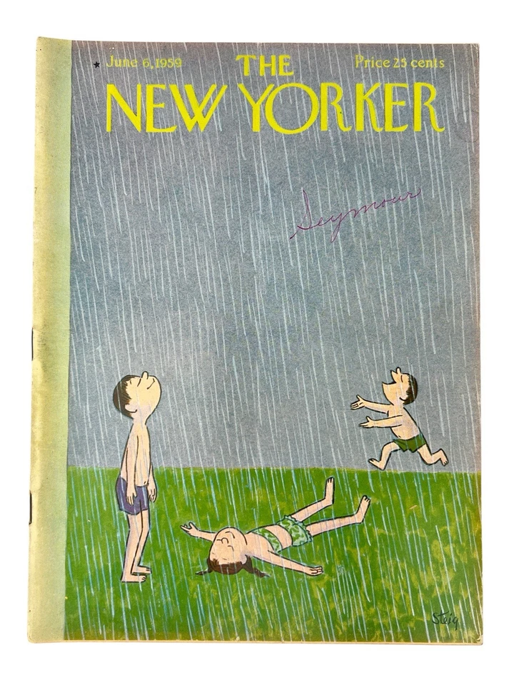 NEW YORKER MAGAZINE June 6 1959 J. D. Salinger Story SEYMOUR AN INTRODUCTION 1st - Image 2 of 4