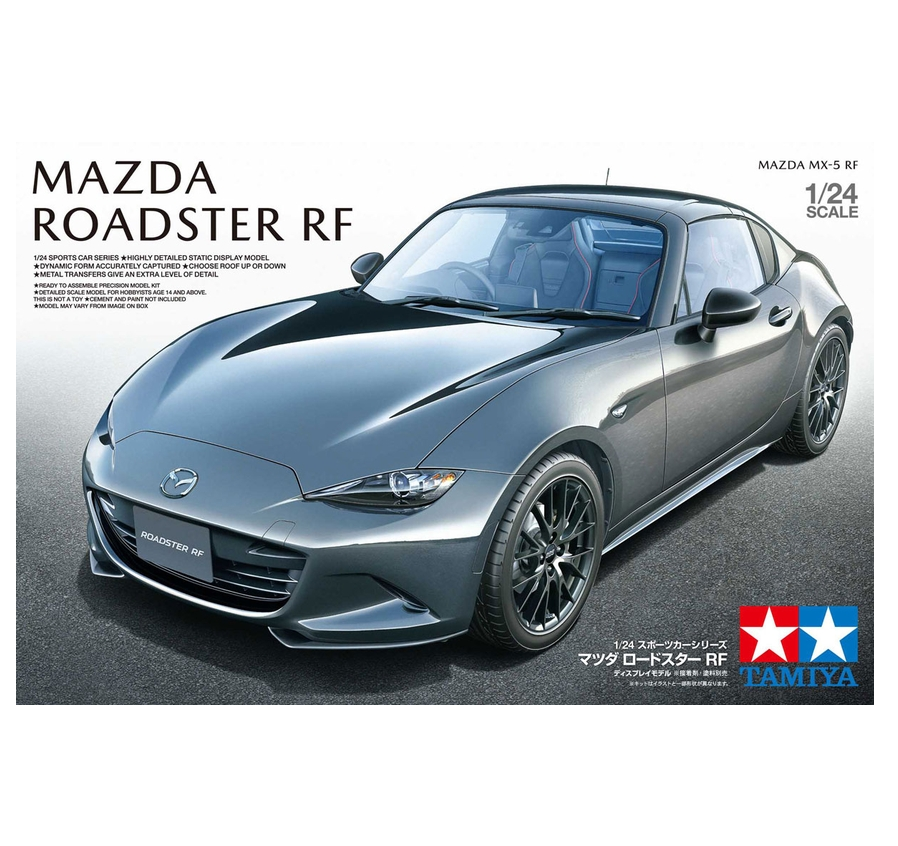 Tamiya 24353 Mazda MX-5 Roadster RF 1:24 Scale Kit