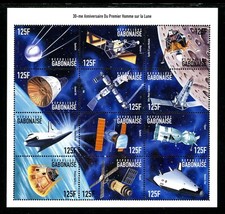 Gabon Scott #938 MNH SHEET of 12 Apollo 11 Moon Landing 30th ANN CV$8+