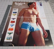 2011 C-IN2 underwear Bright & Tight, Man-Candy Colors 2-Page Print AD