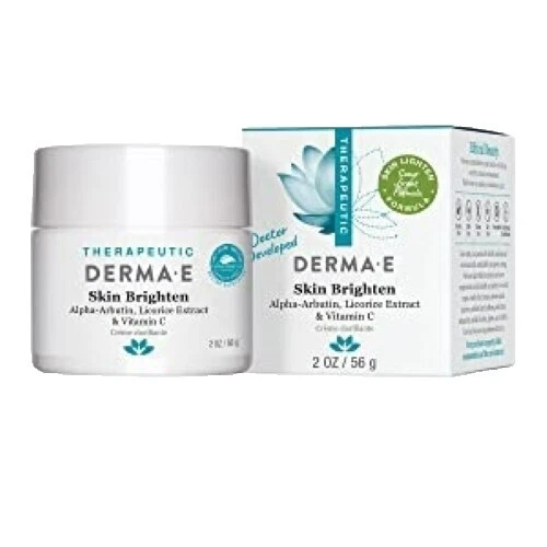 Derma E cremas aligeramiento de la piel con vitaminas