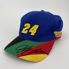 Vintage Jeff Gordon Hat Snapback Multi-Bill Baseball Dupont Embroidered NASCAR