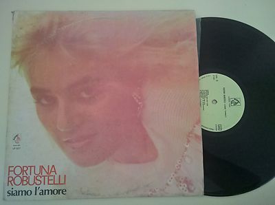 LP DISC FORTUNA ROBUSTERLI - WIR SIND DIE LIEBE - SONONY RECORDS 1987 - EX\VG-