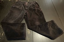 Vintage St Johns Bay Black Corduroy Pants 100 Cotton Waist: 36 Length: 30 EUC
